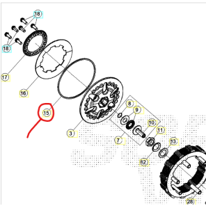 Beta Clutch Ring Sincro 112,5x117x5x2