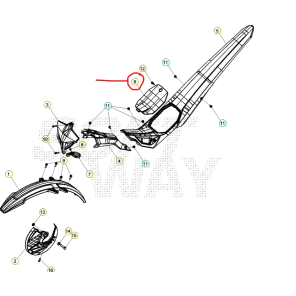 Beta Luftfilter Lokk Sincro Rød 26