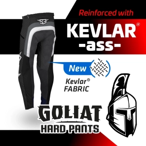 S3 Bukse Enduro / MX Goliat Kevelar Sort