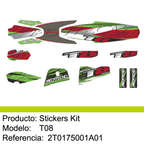 MECATECNO DEKALSETT T-08