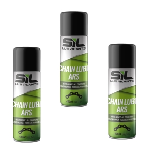 SIL Kjedespray Hvit 400ML 3 Pakk