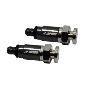 Apico Gaffel Ventil / Lufter KYB /Showa M5x0.8 Sort