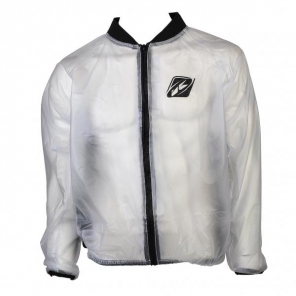 Kenny Regnjakke Transparent m/glidelås Barn