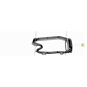 Beta Toppdeksel Pakning RR 125 T O-Ring  23 ->