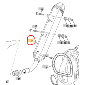 CARBON SILENCER 125 SE FACTORY