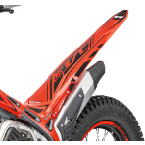 Beta Bakskjerm Rød Evo 125-300 Std 25 (Ink dekal)