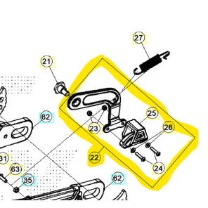 Beta Kjedestrammer Sincro 125 - 300 ccm Komplett (u/Bolt & Fjær)