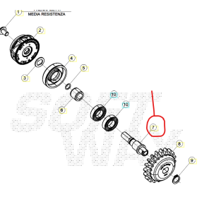 Beta Vannpumpe Aksel Sincro