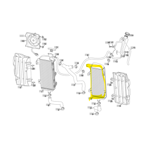 Sherco Venstre Radiator SE/SEF 25 ->