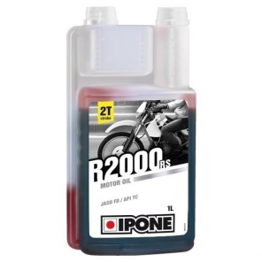 Ipone 2T R2000 RS Syntetisk Baser 1L m\Jordbærlukt