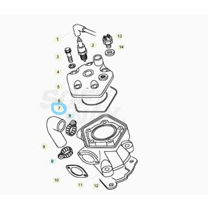 Beta O-Ring Topp Ytre Evo/Rev 80