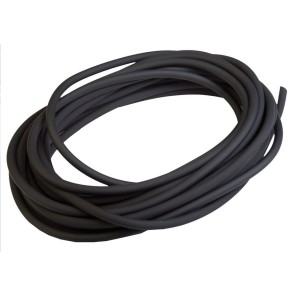 Bensin Slange 6X9,5mm Sort 10cm