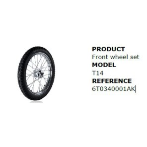 Mecatecno Forhjul Komplett T-14