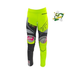 Mots Trial Bukse Barn Step 6 Neongul (ink knebeskytter)