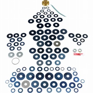 G3-LD Shock Gold Valve Kit (Next Generation Low Deflection)