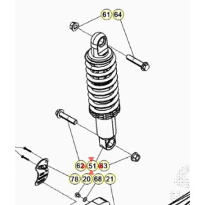 Beta Bakdemper Evo 125-300ccm 19->