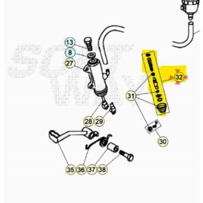 Beta Rep Sett  Bremsepumpe Bak 80 ccm Junior / Senior