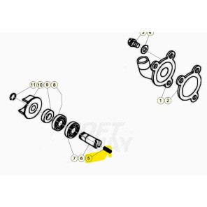 Beta Vannpumpe Aksling Fjær 80 Junior / Senior