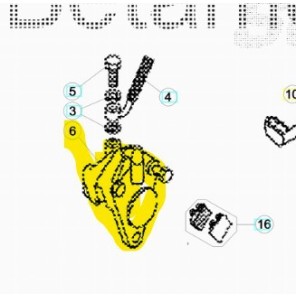 Beta Bremsekaliper Foran 80 Junior