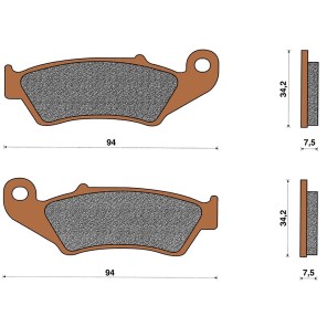 Beta Bremseklosser TOP4 Forann RR / RX / X-Pro / XT