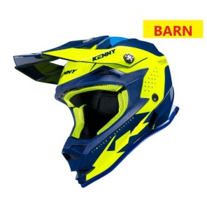 Kenny Hjelm Track Navy Neongul Barn