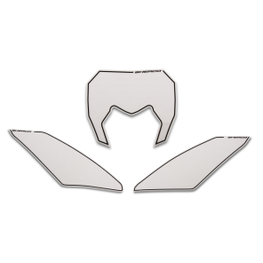 Sherco Bakgrunns Klister Hvit END SE/SEF 20-> (Lykt & Nummerplate)