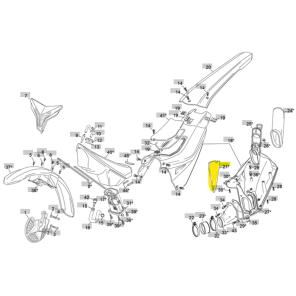 Sherco Varmeskjold Klister Luftfilter boks STR 23->