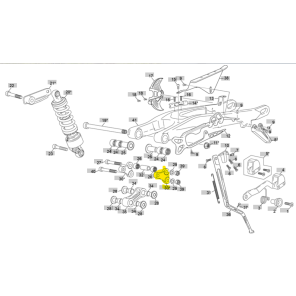 Sherco Link Triangel Venstre Side STR 23->