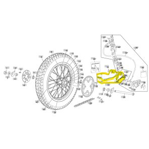 Sherco Bremsepedal STR 23->