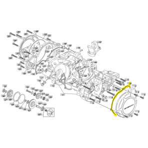 Sherco Pakning Svinghjulsdeksel STR 23->