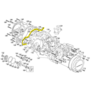Sherco Indre Clutchdekselpakning STR 23->