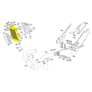 Sherco Radiator STR 23->