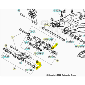 Låsemutter Mutter M 12 X 1.25